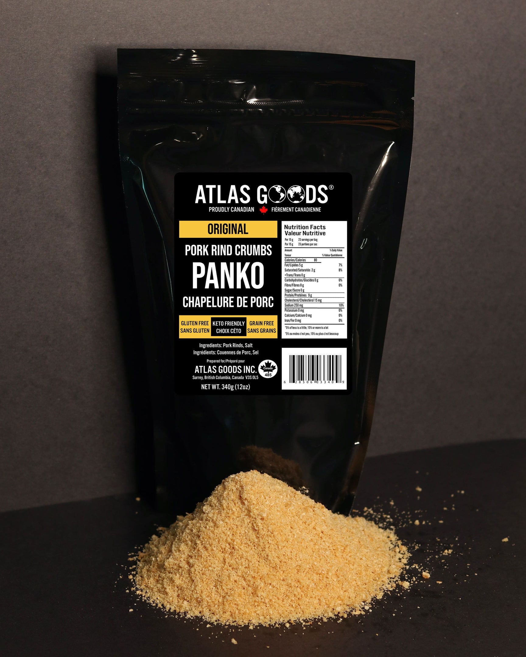 Pork Rind Panko Low Carb Panko Option Atlas Goods