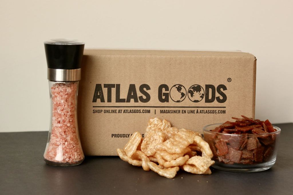 BULK Regular Pork Rind Pellets - Himalayan Salt [4Kg] - Atlas Goods